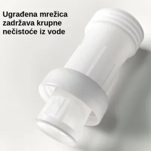 Produžetak ventila za cisternu 1000L i IBC kontejner sa ugrađenom mrežicom za filtriranje vode, S60x6
