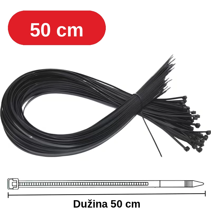 Vezice 50 cm za vezivanje opreme na IBC kontejneru